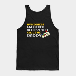 Funny Daddy Gamer Tank Top